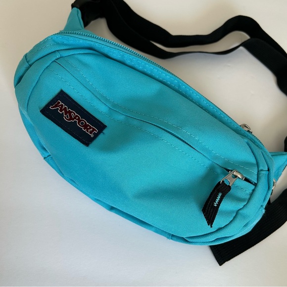 🩷JANSPORT VINTAGE Y2K WAIST CROSSBODY FANNY PACK PURSE MUSICAL FESTIVALS TRENDS - Picture 2 of 6